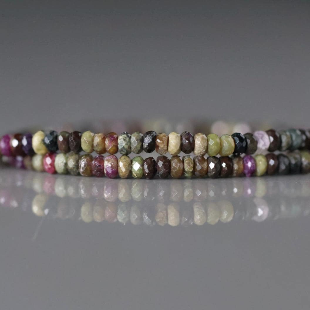 2mm Rare Stichtite Atlantasite Faceted Beads 7” Purple Green Genuine Gemstone Beads Serpentine for Jewelry Making Beading Craft Gift Beads