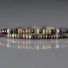 2mm Rare Stichtite Atlantasite Faceted Beads 7” Purple Green Genuine Gemstone Beads Serpentine for Jewelry Making Beading Craft Gift Beads