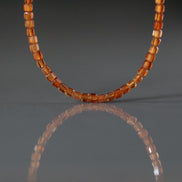 2mm Rare Topazolite Garnet Cube Beads Yellow Garnet Strand 4