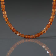 2mm Rare Topazolite Garnet Cube Beads Yellow Garnet Strand 4