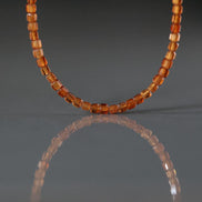 2mm Rare Topazolite Garnet Cube Beads Yellow Garnet Strand 4