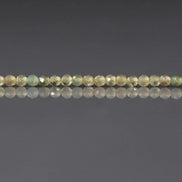 2mm Rare Yellow Apatite Faceted Beads 7