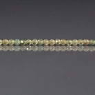 2mm Rare Yellow Apatite Beads -Faceted Round Natural Gemstone 7" Strand