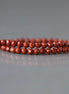 2mm Red Jasper Beads – Tiny Faceted Round Natural Gemstone 15" Strand