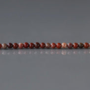 2mm Red Jasper Beads Smooth Genuine Small Red Jasper Beads 15