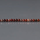 2mm Red Jasper Beads ‚Äì Tiny Smooth Round Natural Gemstone 15" Strand