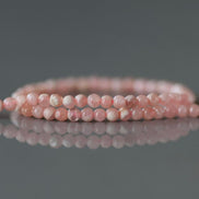 2mm Natural Rhodochrosite Smooth Beads 15