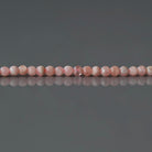 2mm Rhodochrosite Beads ‚Äì Tiny Smooth Round Natural Gemstone 15" Strand