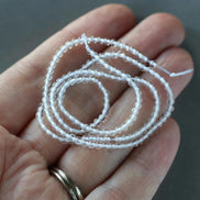 2mm AAA Rock Quartz Smooth Beads 15