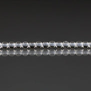 2mm Rock Quartz Beads ‚Äì Tiny Smooth Round Natural Gemstone 15