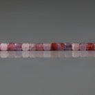 2mm Ruby Beads Cube Faceted Beads 7" Strand Natural Ruby Cubes Gemstone Beads Beading Crafter Gift July Birthstone DIY Jewelry