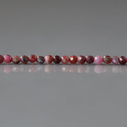 2mm Ruby Beads Micro Faceted Beads 15