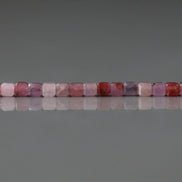 2mm Ruby Beads Cube Faceted Beads 15