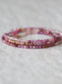 2mm Ruby Yellow Sapphire Faceted Beads Round Genuine Gemstone Tiny Beads 15” for DIY Jewelry Making Earring Supplies