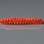 2mm Natural AAA Salmon Agate Smooth Beads 15