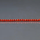 2mm Salmon Agate Beads ‚Äì Tiny Smooth Round Natural Gemstone 15" Strand