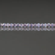 2mm Scorolite Beads Lavender Quartz Strand 7