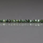 2mm Seraphinite Faceted Beads 15