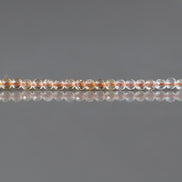 2mm Natural AAA Shaded Citrine Beads Micro Faceted 15