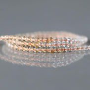 2mm Natural AAA Shaded Citrine Beads Micro Faceted 15