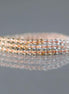 2mm Shaded Citrine Beads ‚Äì Tiny Faceted Round Natural Gemstone 15" Strand