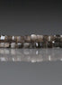 2mm Silver Obsidian Cube Beads ‚Äì Tiny Faceted Cube Natural Gemstone 15" Strand