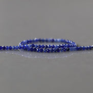 2mm Sodalite Beads ‚Äì Tiny Faceted Round Natural Gemstone 15