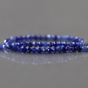 2mm Sodalite Beads ‚Äì Tiny Faceted Round Natural Gemstone 15