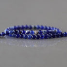 2mm Sodalite Beads ‚Äì Tiny Smooth Round Natural Gemstone 15" Strand