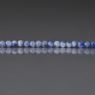 2mm Sodalite Beads – Tiny Smooth Round Natural Gemstone 15" Strand