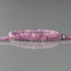 2mm Star Flash Ruby Beads – Tiny Faceted Round Natural Gemstone 15" Strand