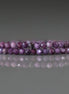 2mm Stichtite Beads - Tiny Faceted Round Natural Gemstone 15" Strand