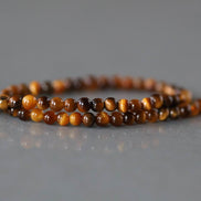 2mm Tiger's Eye Beads Smooth AAA Tigers Eye Genuine Tiny Beads 15