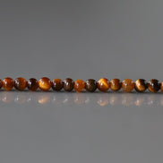 2mm Tiger's Eye Beads Smooth AAA Tigers Eye Genuine Tiny Beads 15