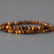 2mm Tiger‚Äôs Eye Beads ‚Äì Tiny Smooth Round Natural Gemstone 15