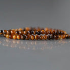 2mm Tiger‚Äôs Eye Beads ‚Äì Tiny Smooth Round Natural Gemstone 15" Strand