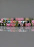 2mm Watermelon Tourmaline Beads – Tiny Smooth Round Natural Gemstone 15" Strand