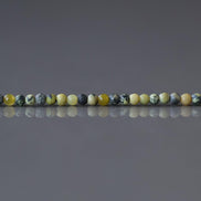2mm Yellow Serpentine Beads Lizardite Smooth Beads 15