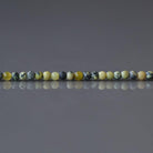 2mm Yellow Serpentine (Lizardite) Beads ‚Äì Tiny Smooth Round Natural Gemstone 15" Strand