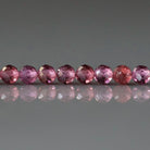 3.5mm Pink Garnet Beads – Faceted Round Natural Gemstone - 12 pcs