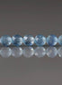 3.5mm AAA Santa Maria Aquamarine Beads Faceted 12 PCs Natural Genuine Gemstone Beads for Jewelry Making Craft Gift Beads March Birthstone
