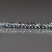 3.5mm Alexandrite Faceted Rondelle Beads 1” Gemstone Bead for Jewelry Making DIY Earrings Necklace June Birthstone