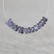 3.5mm Alexandrite Beads - Faceted Rondelle Natural Gemstone 1