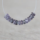 3.5mm Alexandrite Beads - Faceted Rondelle Natural Gemstone 1" Strand