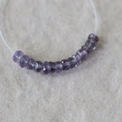 3.5mm Alexandrite Beads - Faceted Rondelle Natural Gemstone 1" Strand