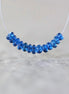 3.5mm Blue Sapphire Beads - Smooth Rondelle Natural Gemstone 10 Pcs