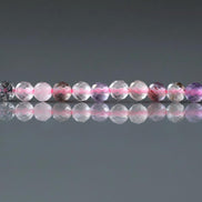 3.5mm Cacoxenite Micro Faceted Beads Super Seven 7 Genuine Beads 15