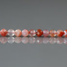 3.5mm Carnelian Beads ‚Äì Faceted Round Natural Gemstone 15" Strand