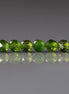 3.5mm Chrome Diopside Beads – Smooth Round Natural Gemstone - 12 pcs