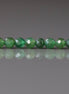 3.5mm Fuchsite Beads ‚Äì Faceted Round Natural Gemstone 15" Strand
